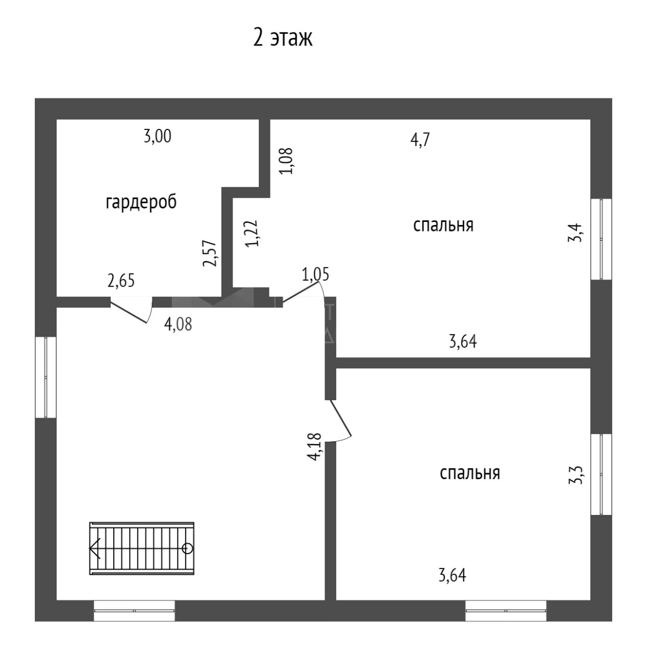 Объект недвижимости планировка 1868467