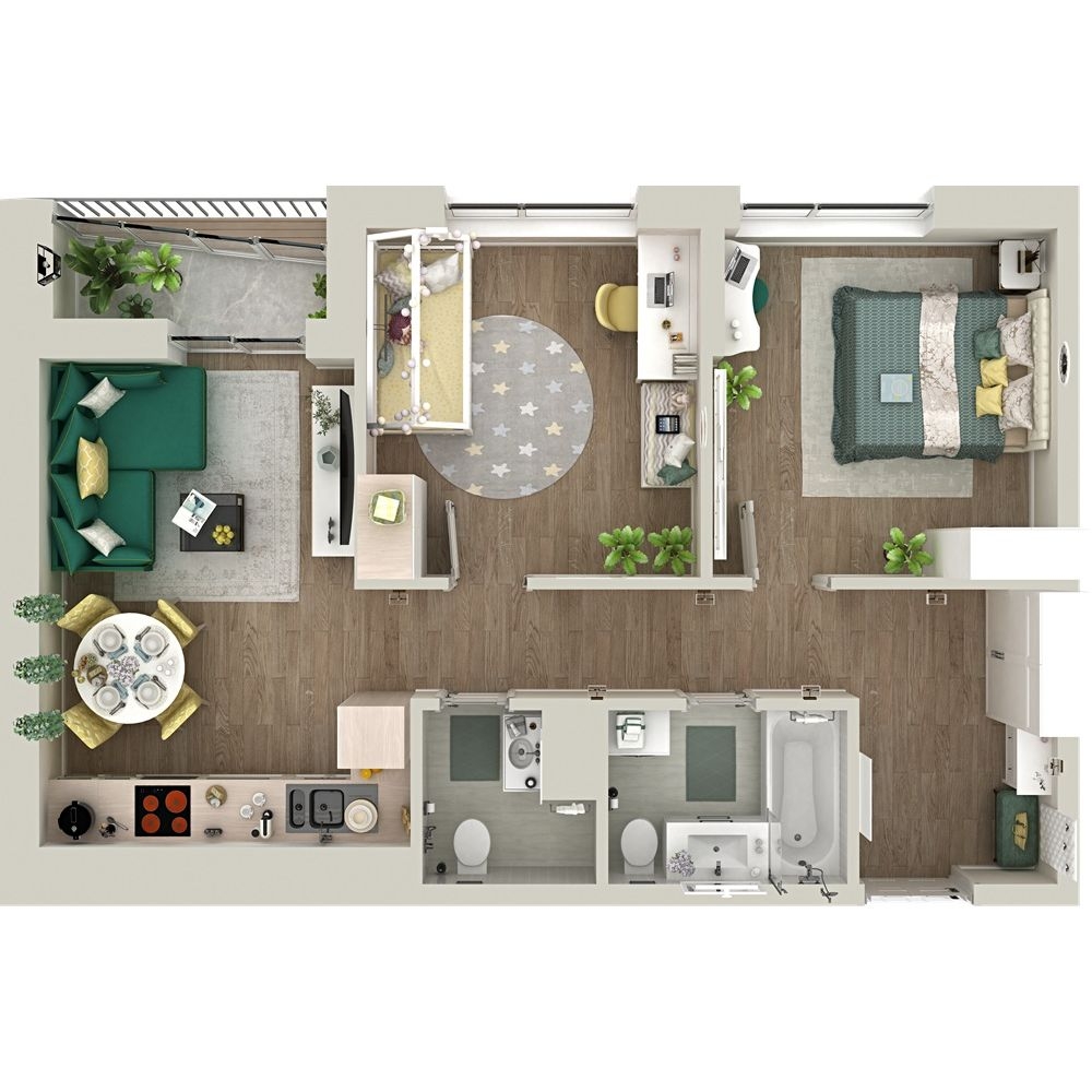 Объект недвижимости планировка 9071699