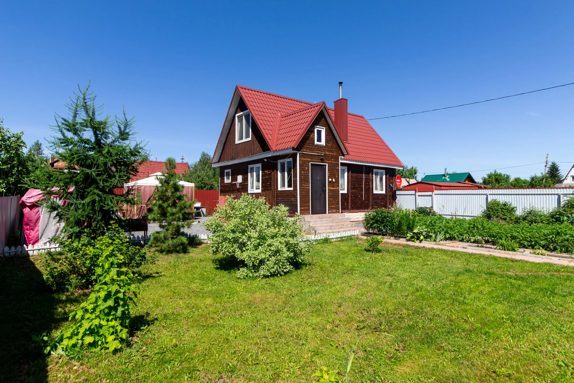 Дачи, 80 м² 10 сот. по адресу Тюменский р-н, тер ТСН Москвичка в Тюмени ...