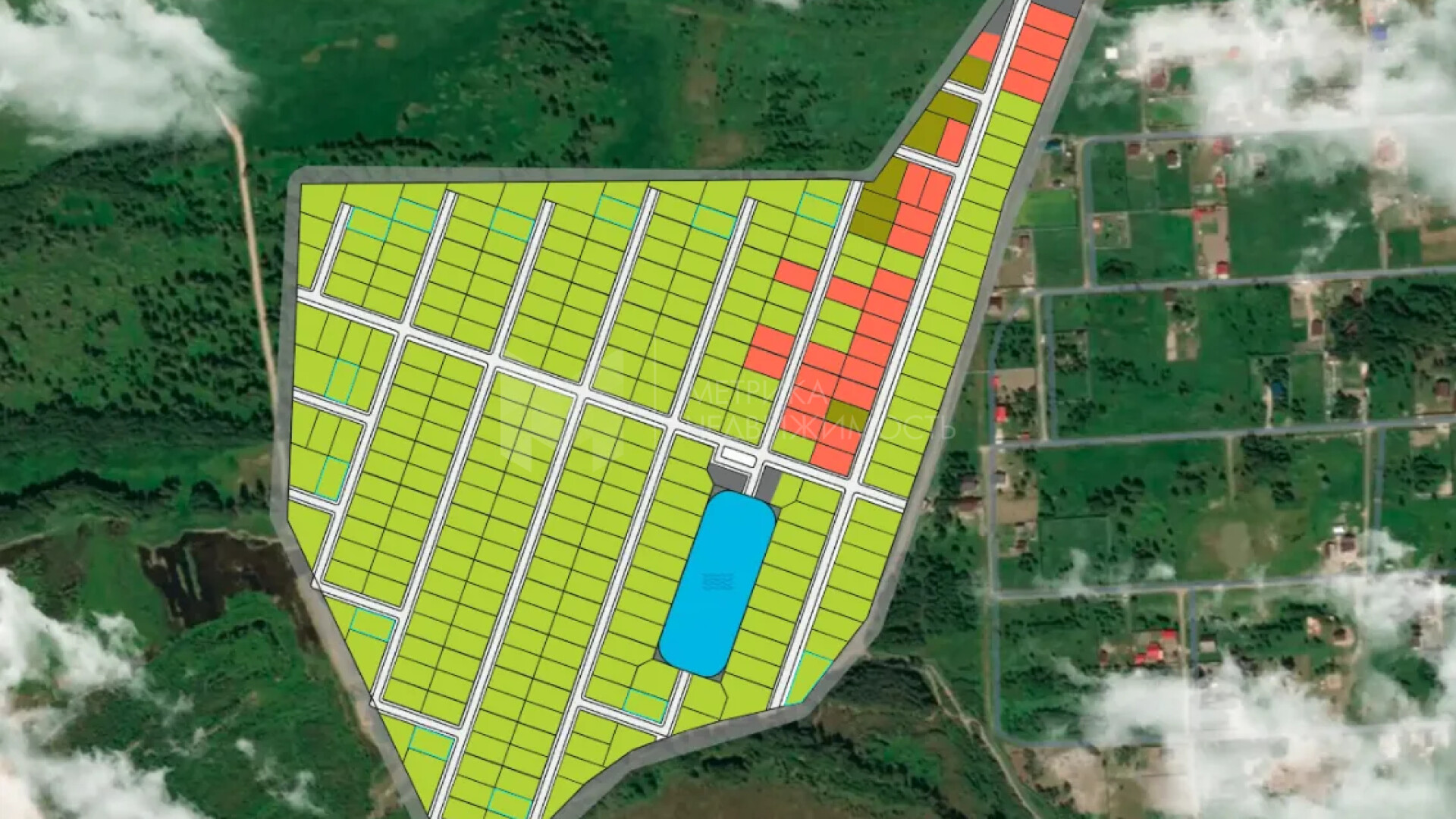 Коттеджный поселок фотография 9438556