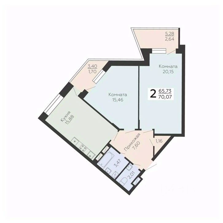 Объект недвижимости планировка 3176318