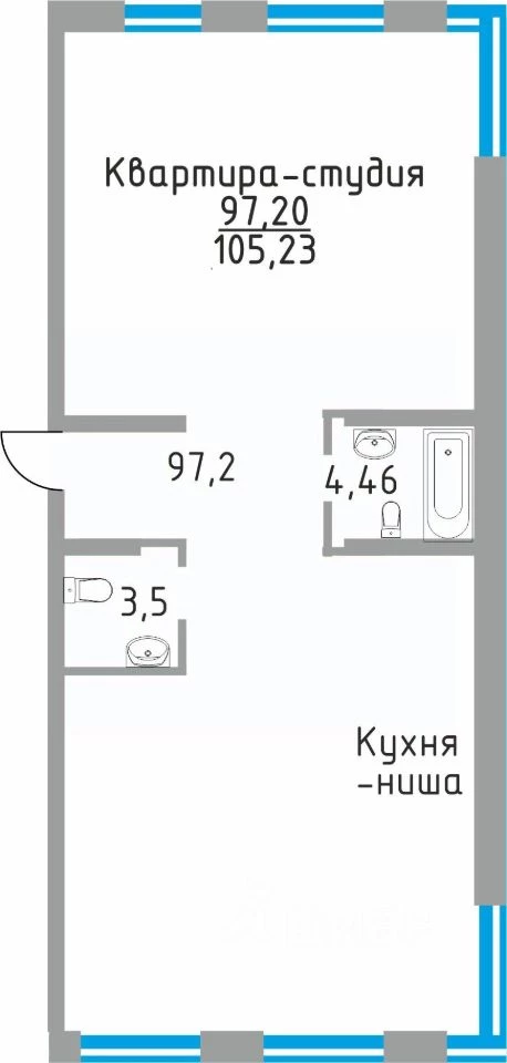 Объект недвижимости планировка 3376246