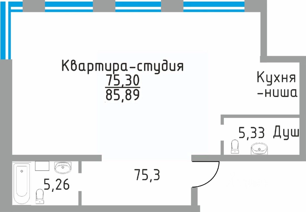 Объект недвижимости планировка 3376262