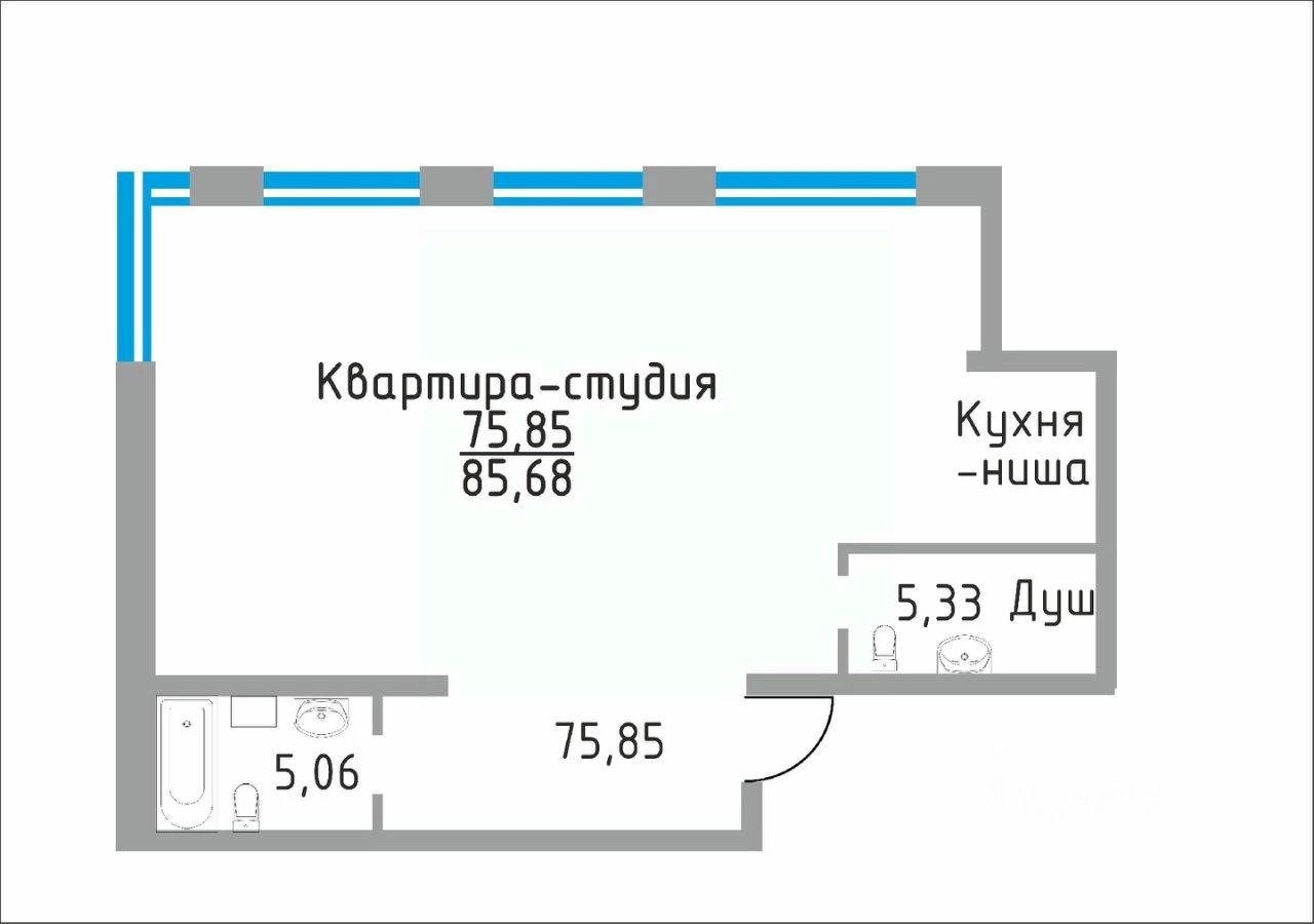 Объект недвижимости планировка 3376340