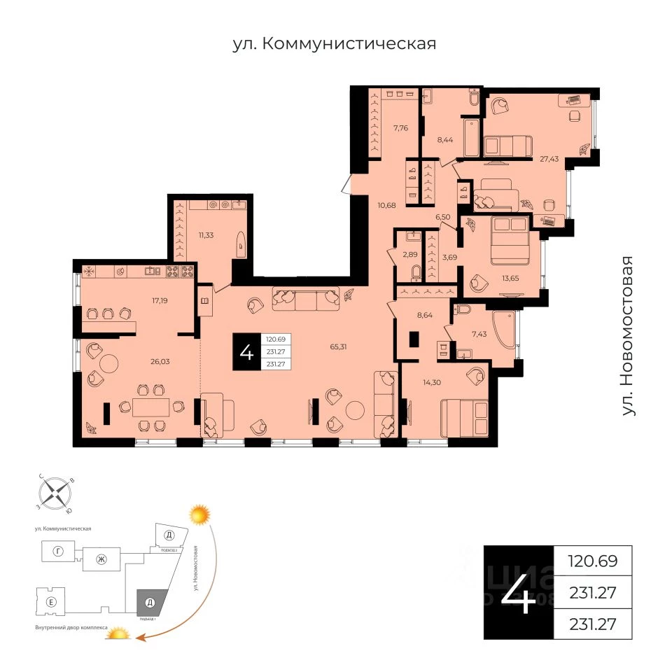 Объект недвижимости планировка 3399503