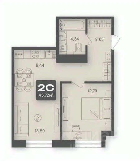 Объект недвижимости планировка 8079918