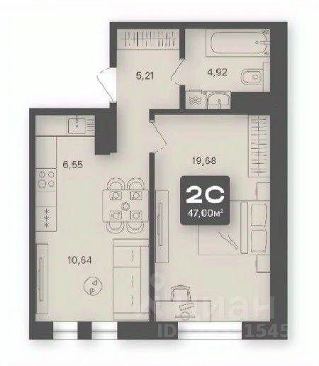 Объект недвижимости планировка 8080210