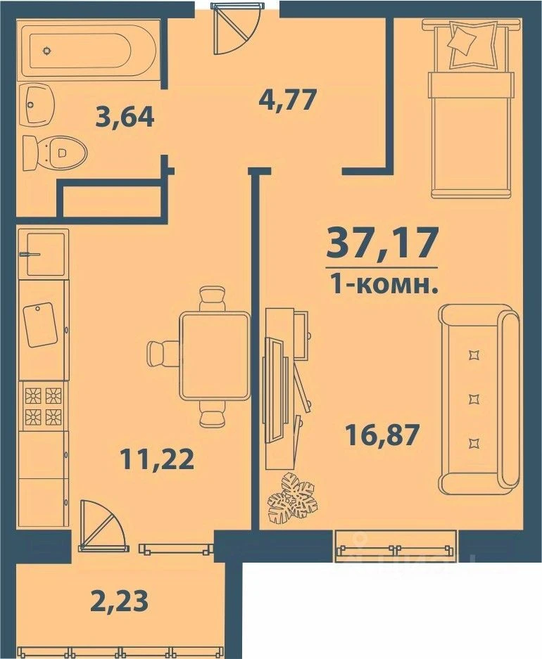 Объект недвижимости планировка 8148449