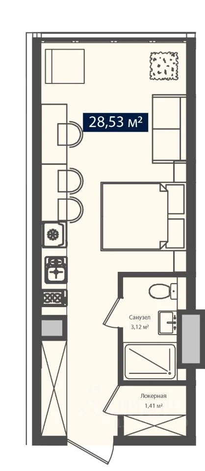 Объект недвижимости планировка 8449380