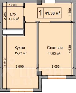 Объект недвижимости планировка 8534494